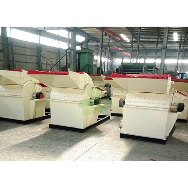 Portable Small Wood Crusher Machine / Wood Log Chipper 800-1000kg/H Capacity