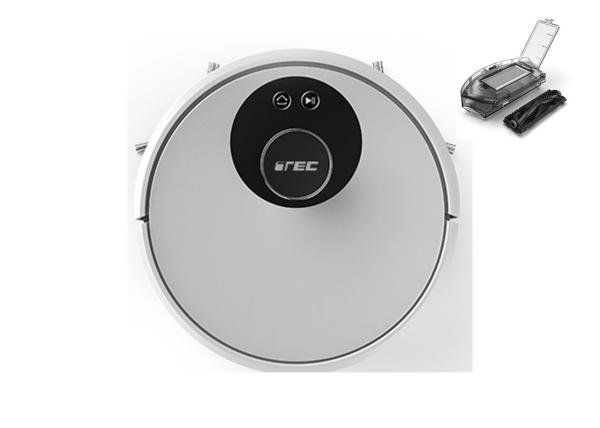 Pet Hair Cleaning Laser Mapping Robot Vacuum Brushless Motor V Shape Rolling Brush