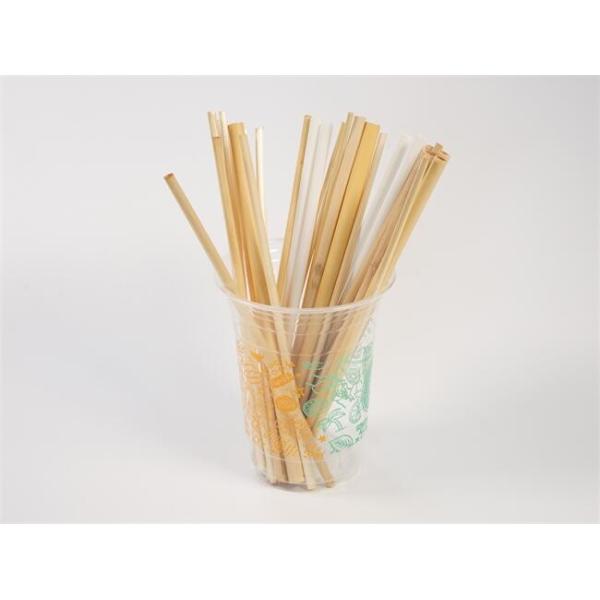 Pailles naturelles Juice Coffee de 100% Reed Drinking Straws Biodegradable