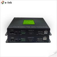 Cloud managed Multi-function DVI Fiber Converter 1Ch 1080P DVI + USB KVM + 1Ch RS232 + 1Ch Bidi Stereo Audio + GPIO