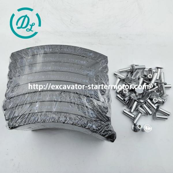EexcavaStart Dongfeng Truck Brake Lining Q54 Front 137x100x12.5mm