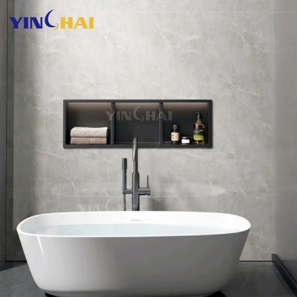 Customizable 304 Stainless Steel Niche Waterproof Recessed Wall Niche Insert