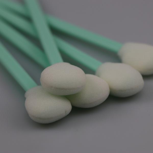 125mm Dustless Internal Head Cleanroom Foam Swabs