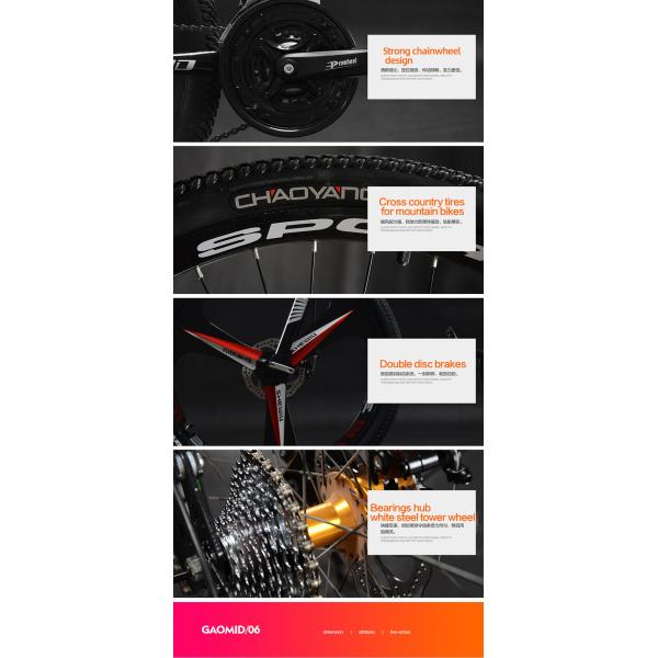 Vélo de montagne DIRT JUMP pour homme 24 26 pouces Léger aluminium cadre de vélo sur mesure OEM capacité de charge 150KG