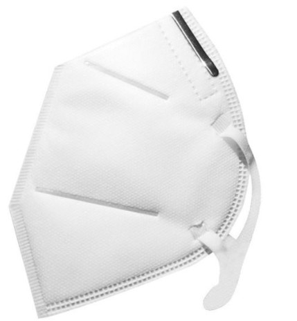 Anti Pollution N95 Disposable Mask , Lightweight Disposable Particulate