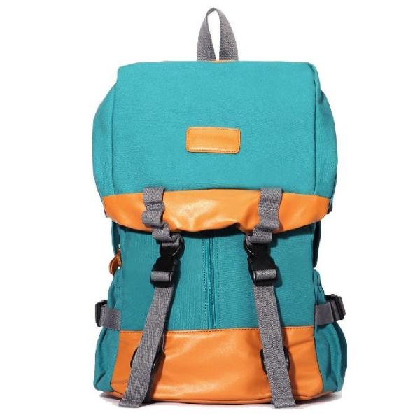 Unisex Vintage Canvas School Backpack Rucksack