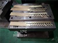 Imprensa dos dados de carimbo da chapa metálica para as peças de bronze de cobre do conector de N
