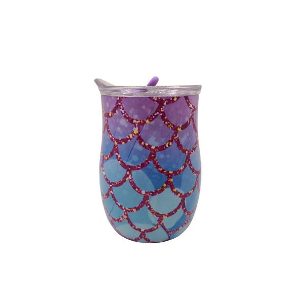 Double Wall Vacuum Insulated Coffee Mug 11OZ Stainless Steel Outer And Inner