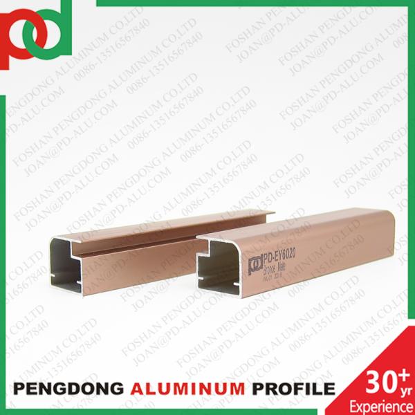 Profiles en aluminium pour les meubles Armoire 2025 Nouveau design Meilleure qualité