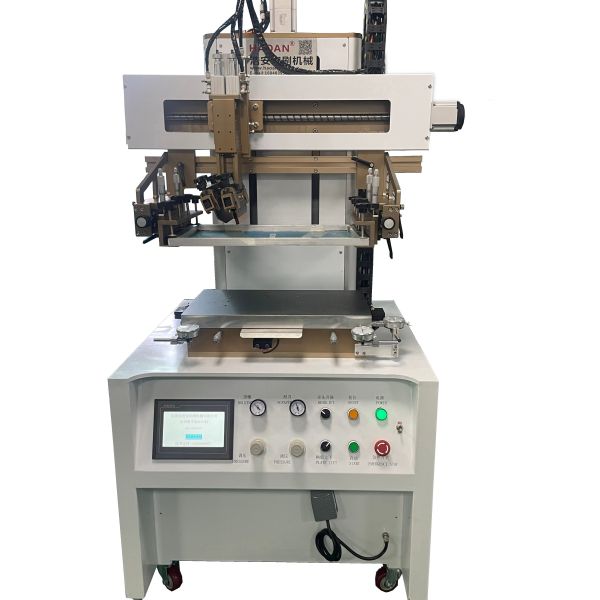 High Precision Full Servo Semi Automatic Screen Printing Machine For Flat Products