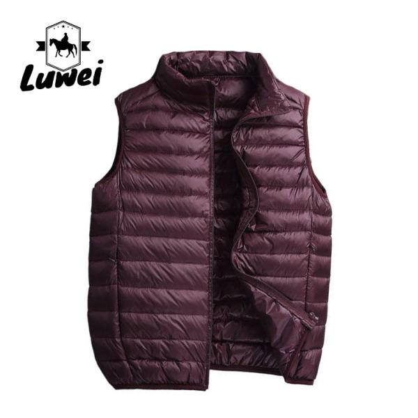 Moda Plus Size Casacos com almofadas Slim Fit Compressão Utilidade Colete de bolha Veste sem mangas Roupas acolchadas Veste superior masculino