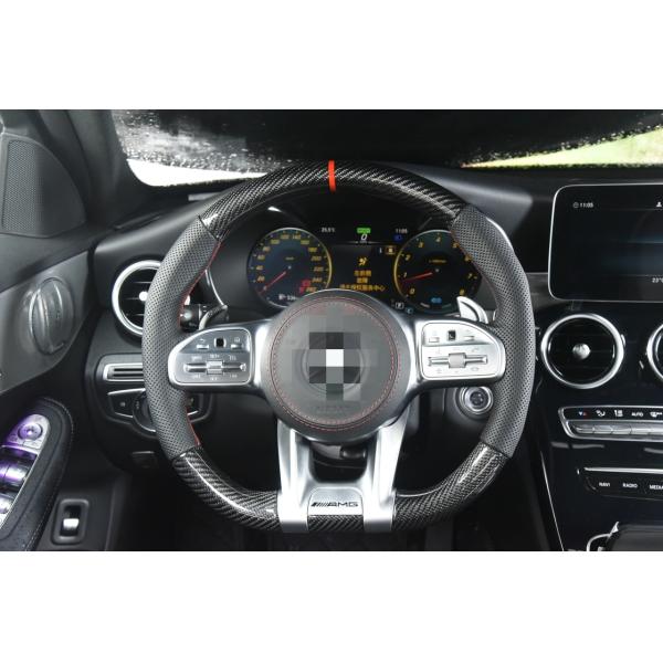 Custom Carbon Fiber Steering Wheel For Mercedes Benz S Class W222 S500 Model Fitment
