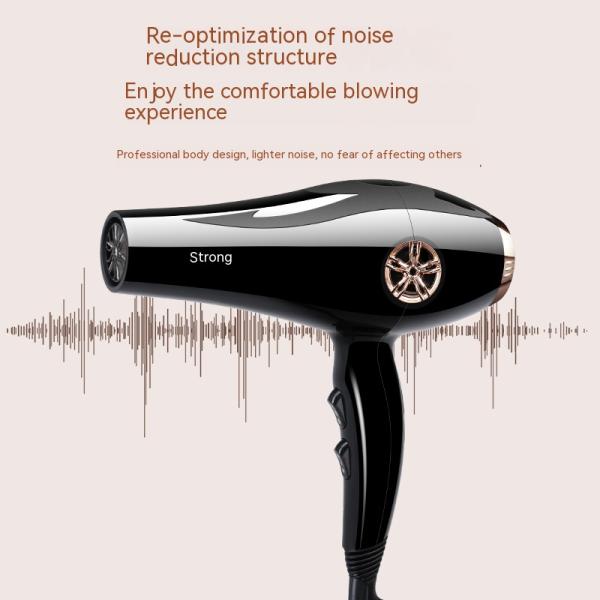 2000W Alta Velocidad Profesional Multi Attachments Set Iones Negativos Secador de cabello profesional para salones de belleza con luz azul