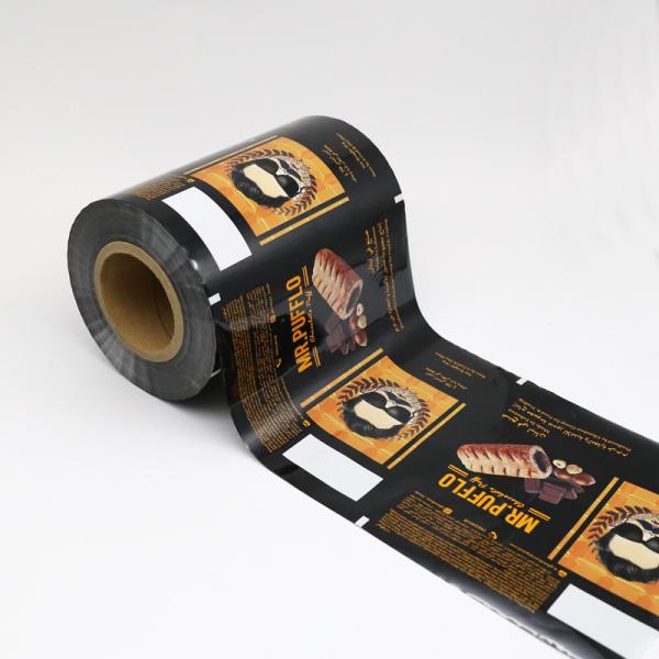 Rolo de filme de plástico para embalagens de alimentos Rolo de café automatizado Rolo de filme de embalagem sem costura