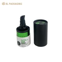 Tubes de papier essentiel à base d'huile imprimés sur mesure Blanc Noir 30 ml Emballage de tubes de papier essentiel à base d'huile