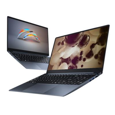 Computador portátil personalizado Prata Slim 15,6 polegadas Cartão gráfico dedicado 4000 mAh Bateria para casa