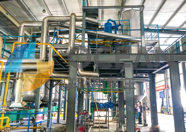 Soybean Oil Edible Oil Processing Equipment 10-1000 Tons / Day