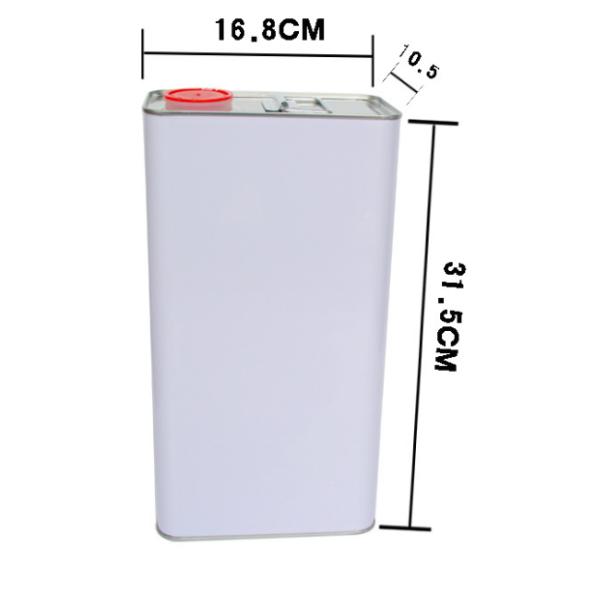 PMS Metal Jerry Tin Can For Motor Oil Brake Cleaner Engine Fluid Paint