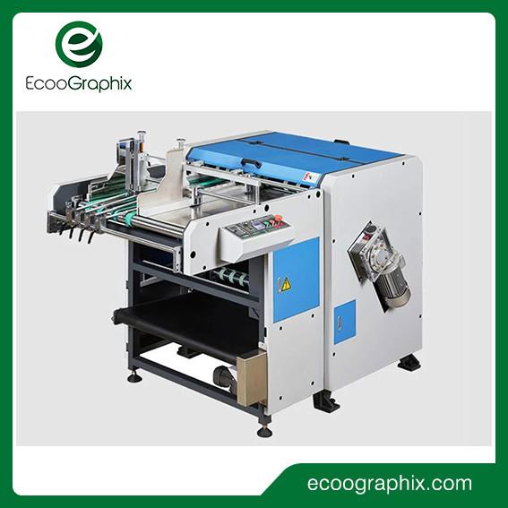 Grande vitesse de cannelure de empaquetage économique automatique de machine d'Ecoographix