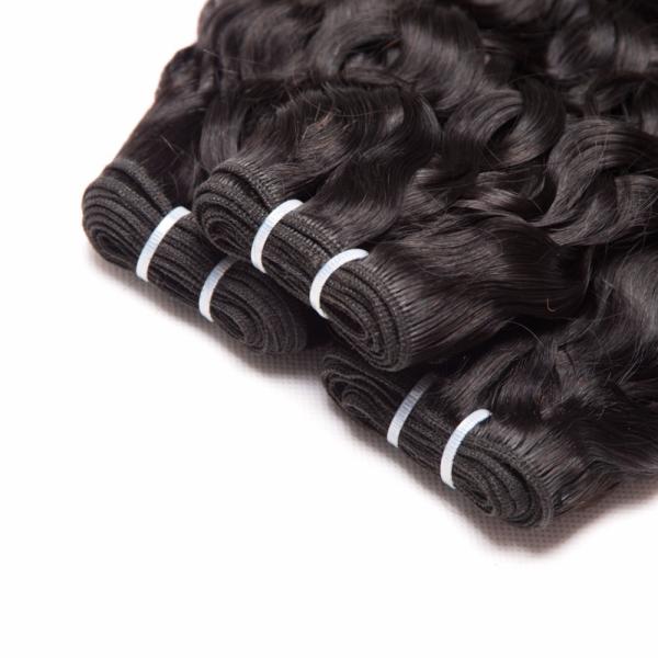 Mink Brazilian 7A Virgin Hair Humen Extension Natural Wave Weft 8 Inch - 30 Inch