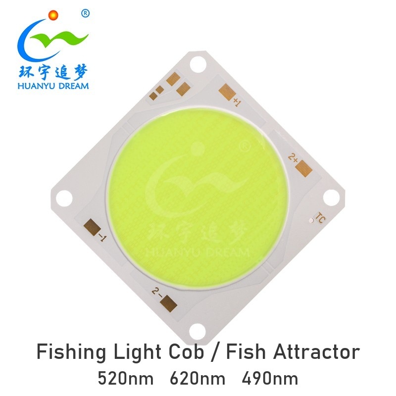 LED Chip 480nm 520nm 620nm High Power 100W-500W 36V 54V 210V RoHS for Fish Attractant Light OEM