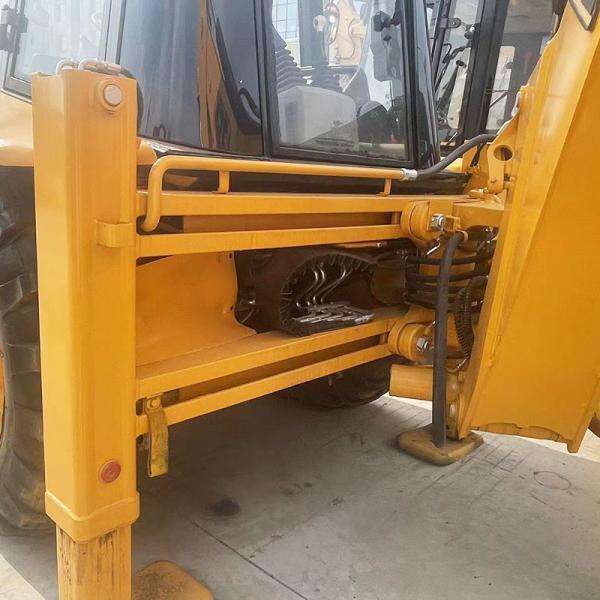 Jessebo 4CX Used Backhoe Loader 67kw Rared Power Second Hand Backhoe Loader