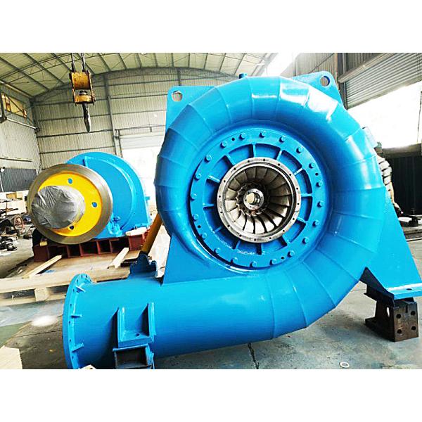 Efficiency Stainless Steel Francis Turbine Generator 300KW-20MW Vertical Or Horizontal