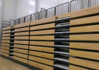 Tribunes télescopiques naturelles, systèmes d'intérieur de blanchisseur pour l'arène/gymnases