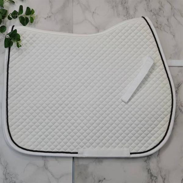 Cotton Quilted All Purpose Horse Saddle Pads Custom Reflective Color