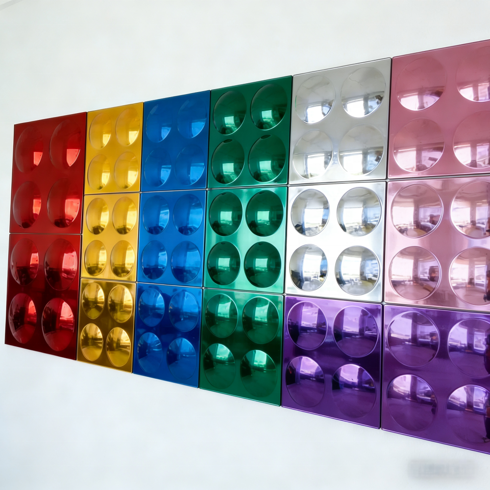 Non Glass Acrylic Bubble Mirror For Autism Kids Classroom Custom Mould Cutting