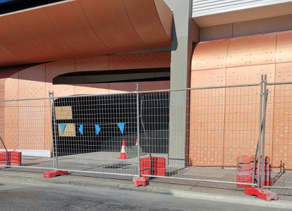 Размер отверстия загородки 75*150mm Австралии электрической сварки временный с ногами