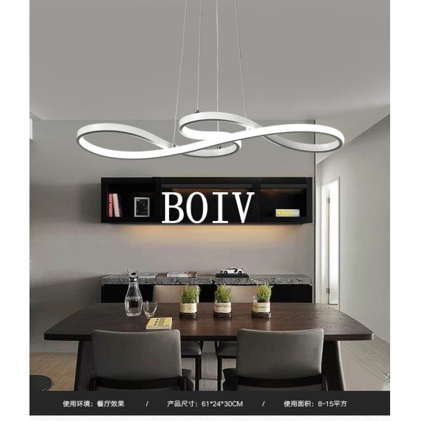 Fashionable, simple Acrylic chandelier Used for lamps and lanterns in dining room, living room and bedroom