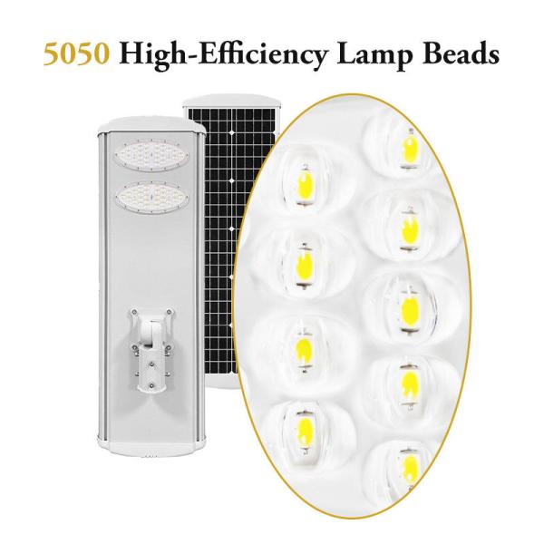 Solar Street Lights Equipped With Solar Power Technology And IP65 Waterproof Design For Sustainable And Durable Lighting