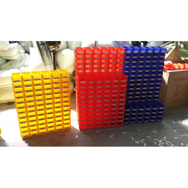 коробок ящика 235 * 148 * 124мм пластиковых, пластиковые бункеры склада включая в набор отложенных изменений