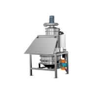 Pequeño bolso manual que descarga la estación para el polvo 25KG 50KG 75KG del grano