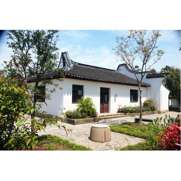 Плитки края крыши черепиц глины дизайна виллы серый цвет классической китайской естественный