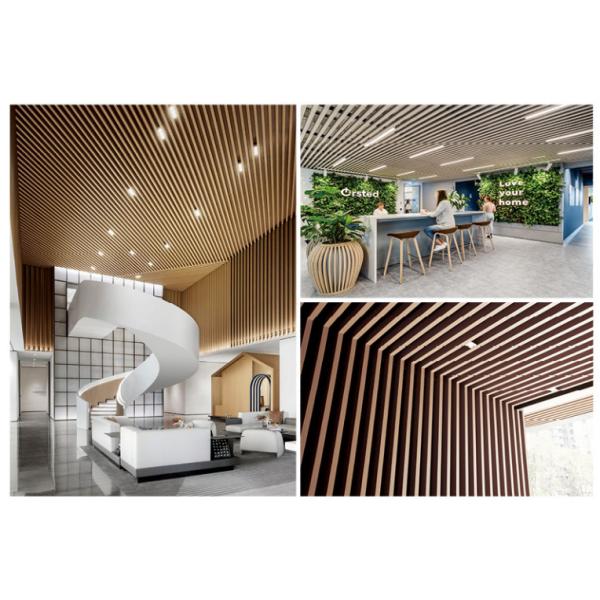 Centros Comerciais Baffle de alumínio Salões de exposições Tecto de células de alumínio