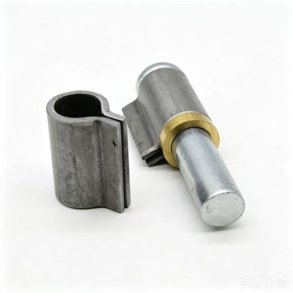 Welding hinge H26501S, with washer or bearing,material:iron, finishing:self color or zinc plating