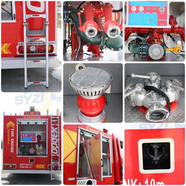 Intelligent Control Small Fire Truck 4x2 Fire Suppression System For Forest Fire Fighting