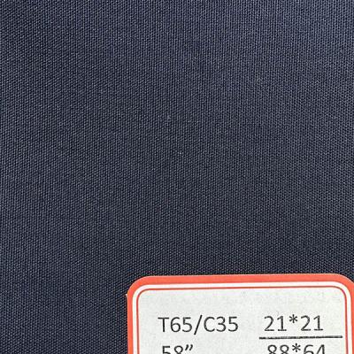 Polyester Cotton Poplin Fabric Easy Care 45S*45S Yarn Count Retains Shape And Requires Minimal Maintenance