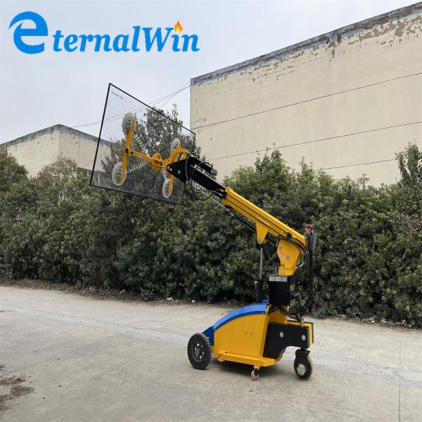 Lecteur de verre sous vide à rotation de 800 kg pour murs de rideau de verre 5 m Max hauteur de levage