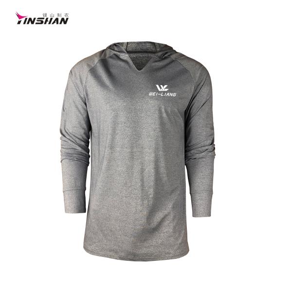 Кастомированные логотипы капюшоны для осенней спортивной одежды бега упражнения пуловер капюшоны для взрослых