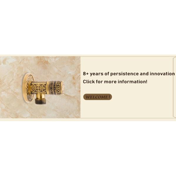 Hot Sale Brass Bathroom Water Tap Toilet Angle Valve for Wash Basin