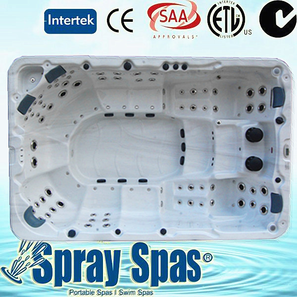 European design acrylic whirlpool massage backyard hot tub thermostat with ABS bottom base