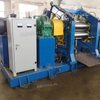 Máquina elétrica de calandra de borracha com quatro rolos de manta para impressão de tecido