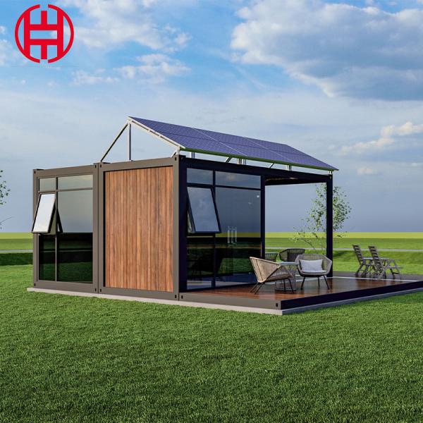 Pequenos espaços de vida Apartamento Casas de contêiner com cor personalizada e design modular