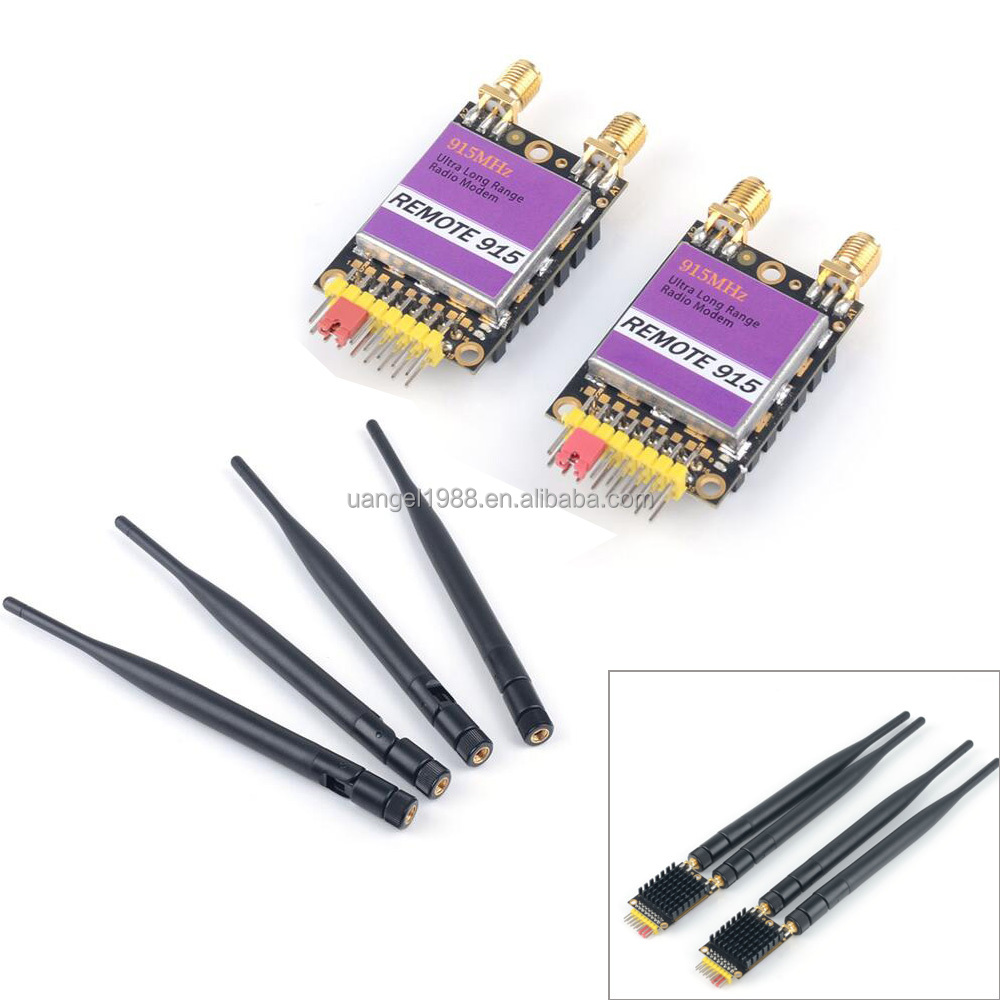Over 40Km Ultra Long Range RDF900 915Mhz Radio Modem Remote Data Diversity Telemetry For APM Pixhawk Flight Controller