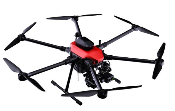 産業用ヘキサコプター ドローン 15kg 荷重 61分 耐久性