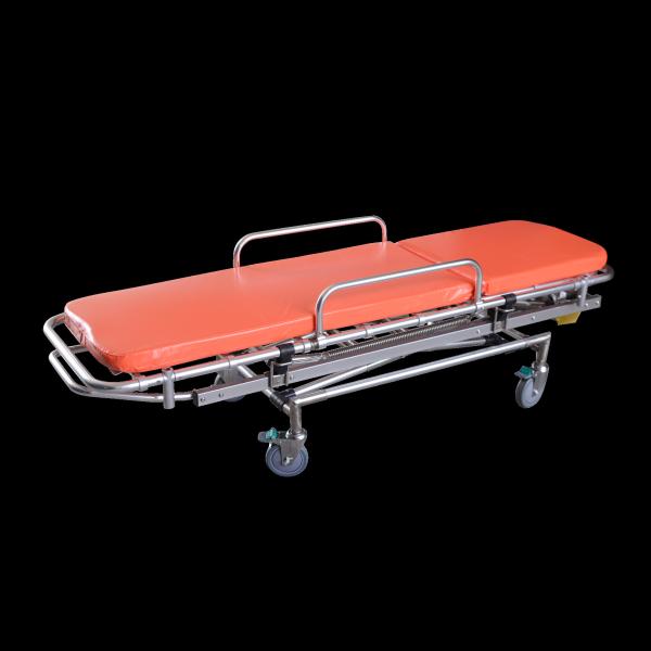Trole de transferência da carga da liga de alumínio de 88CM 1.9M Patient Transfer Trolley