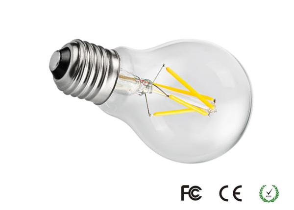 Unique 420lm 4w Led Filament Bulb Dimmable Energy Saving Light Bulbs